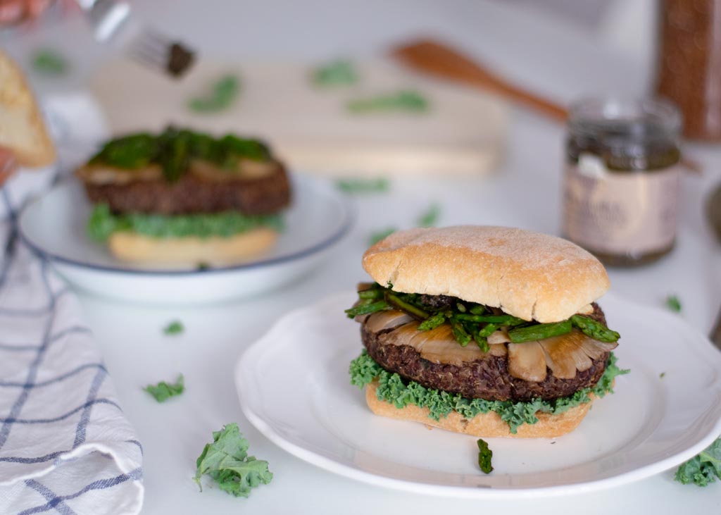 receta hamburguesa quinoa sin gluten